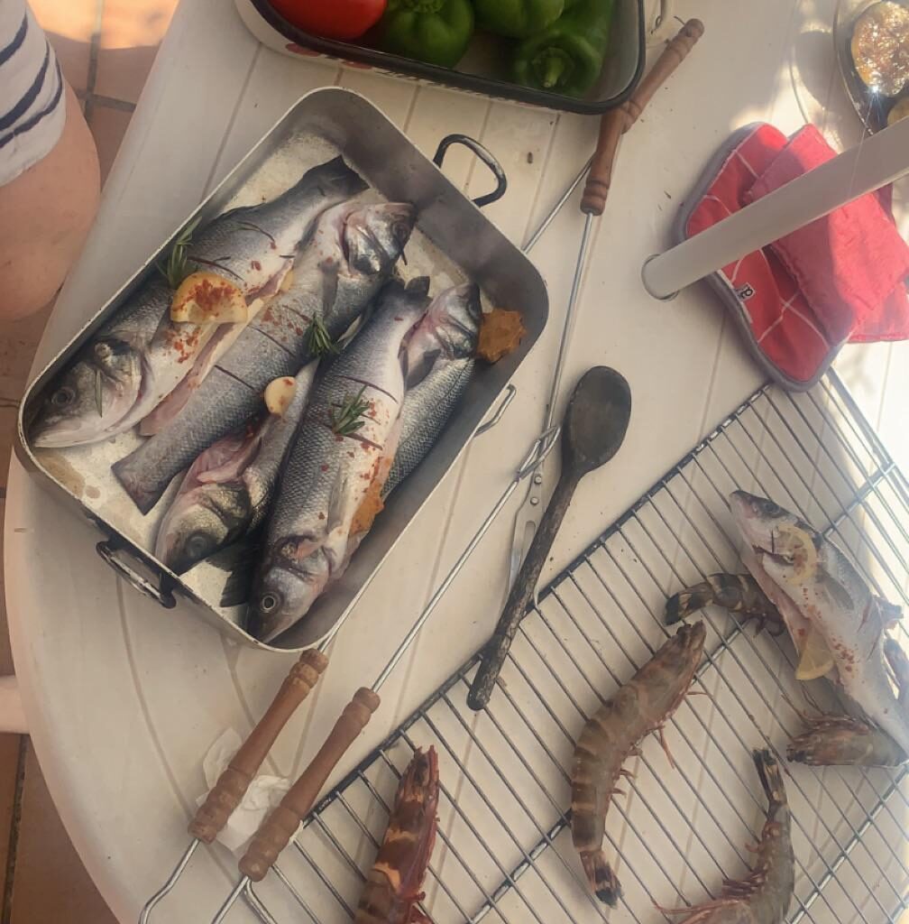 Petit barbecue du dimanche en famille :)