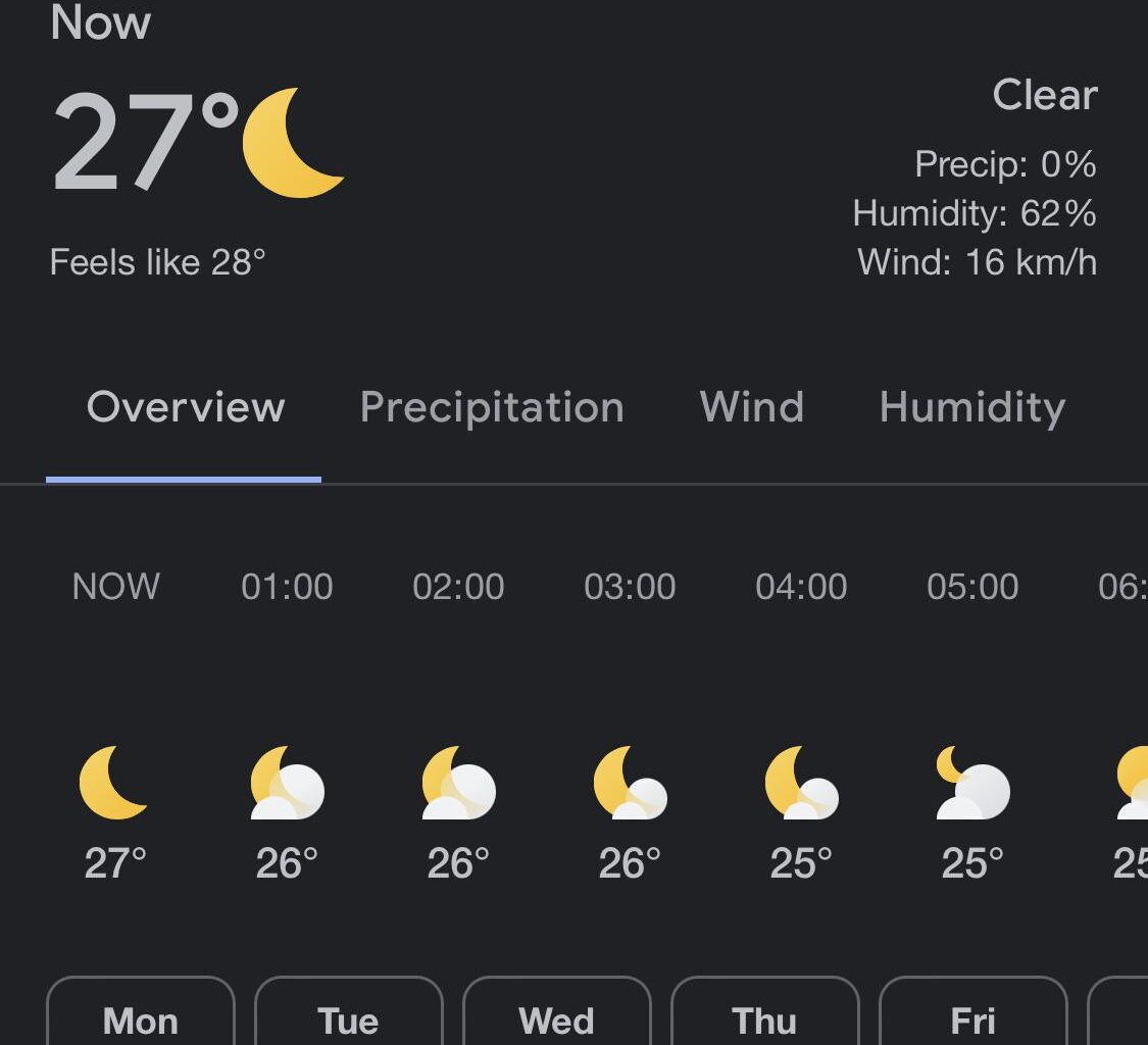 IM TIRED OF THIS WEATHER.