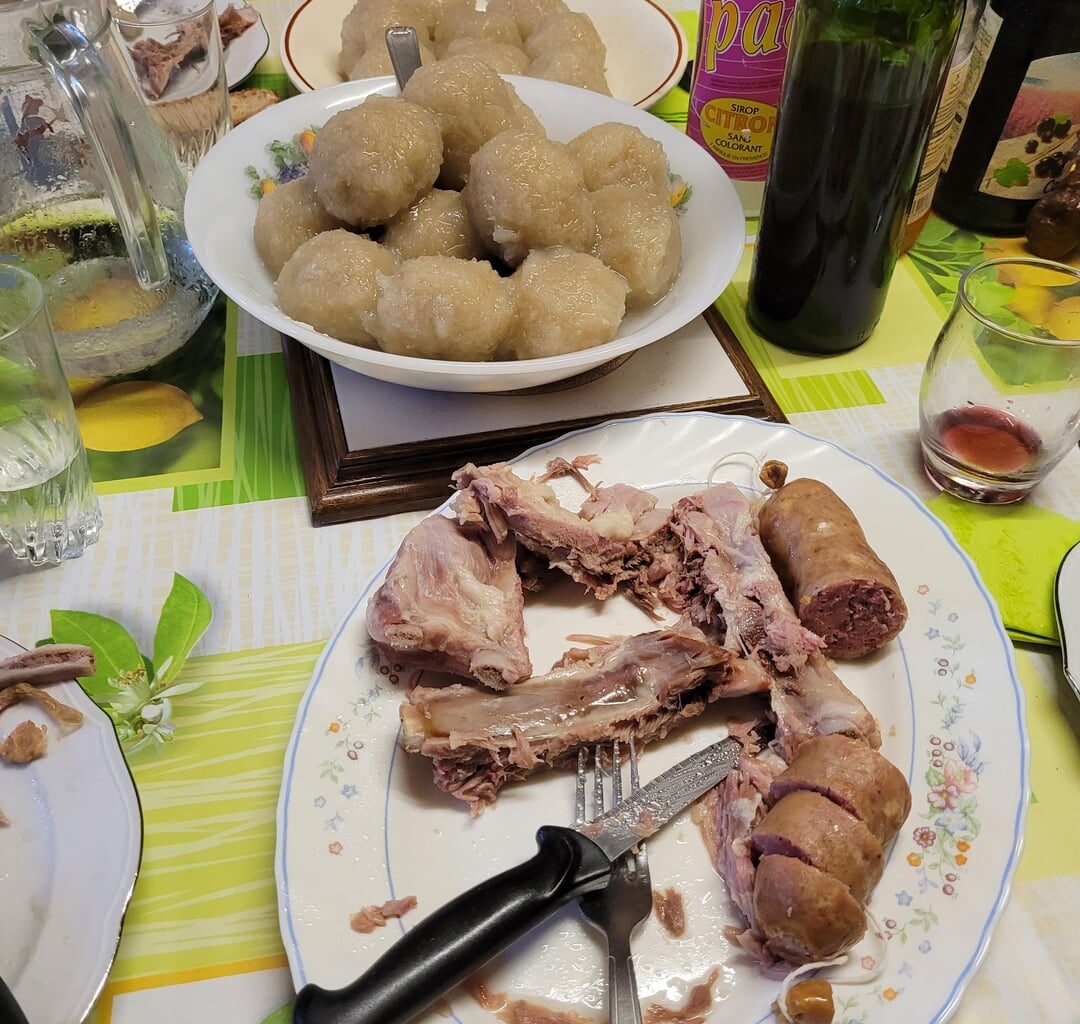 Farcidures, andouillette et salé