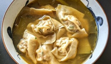 Soupe de wonton