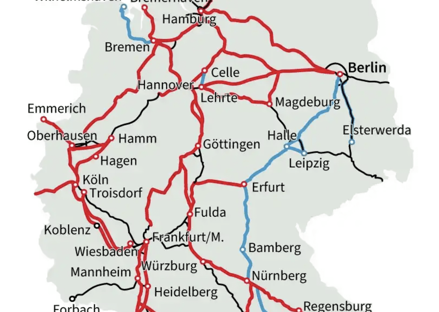 The massive 80 BIL€ rebuilding plan for the German railway system