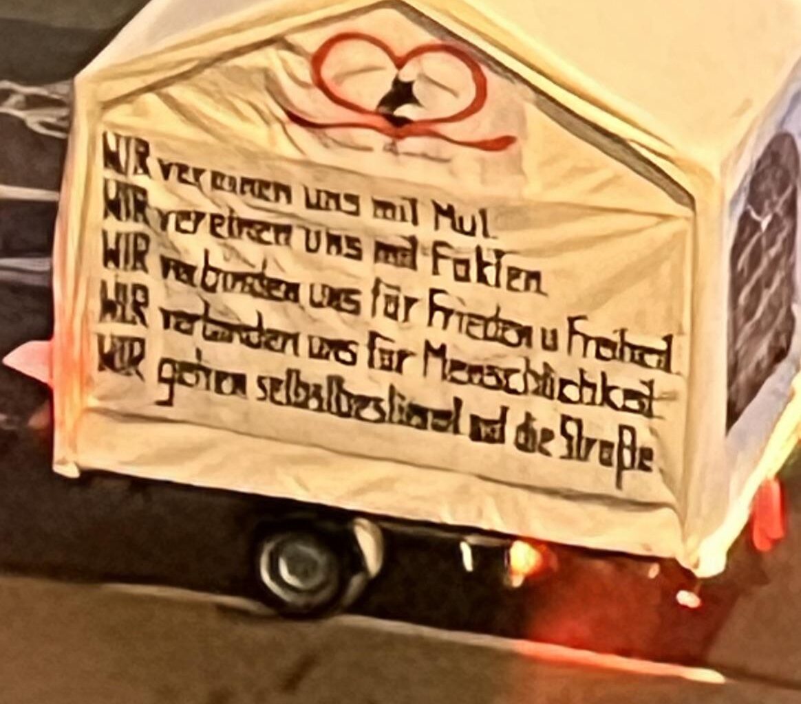 Demonstration banner