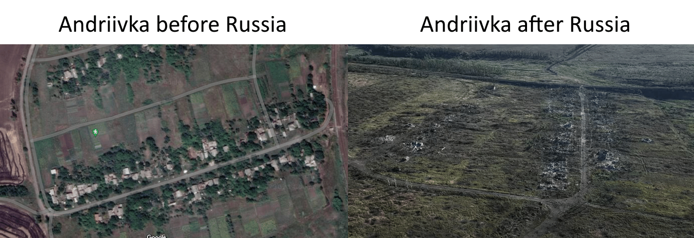 Andriivka is no more.
