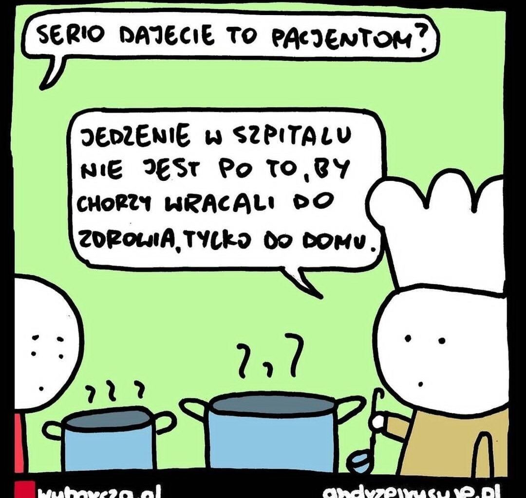 Jedzenie w szpitalach