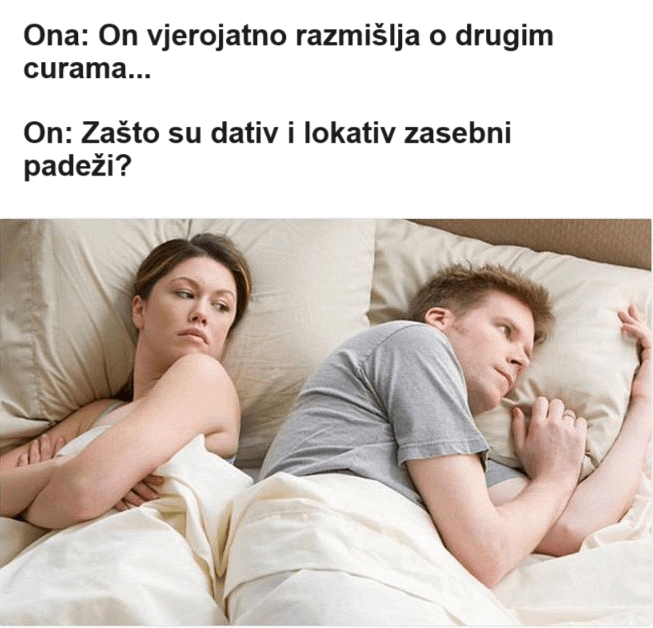 Na ovo sam pomislio nekidan.