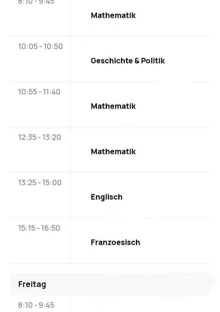 Berufsmatura Schweiz
