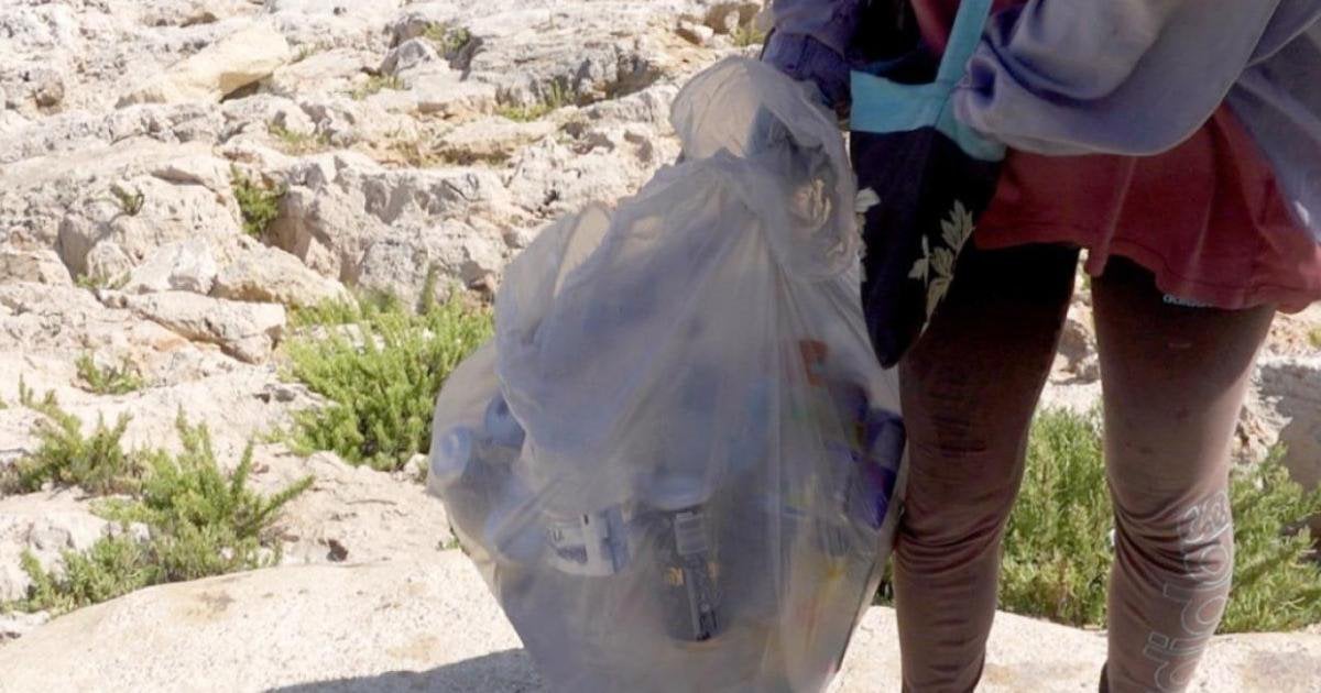 The people collecting bottles just to survive