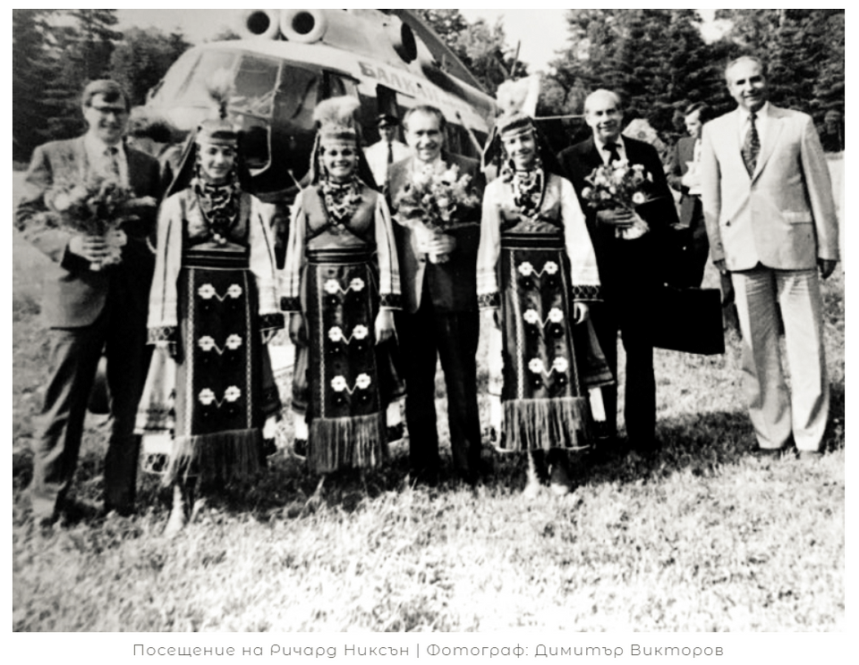 Снимка на деня: Частната визита на Ричард Никсън в НРБ - 1982 година.