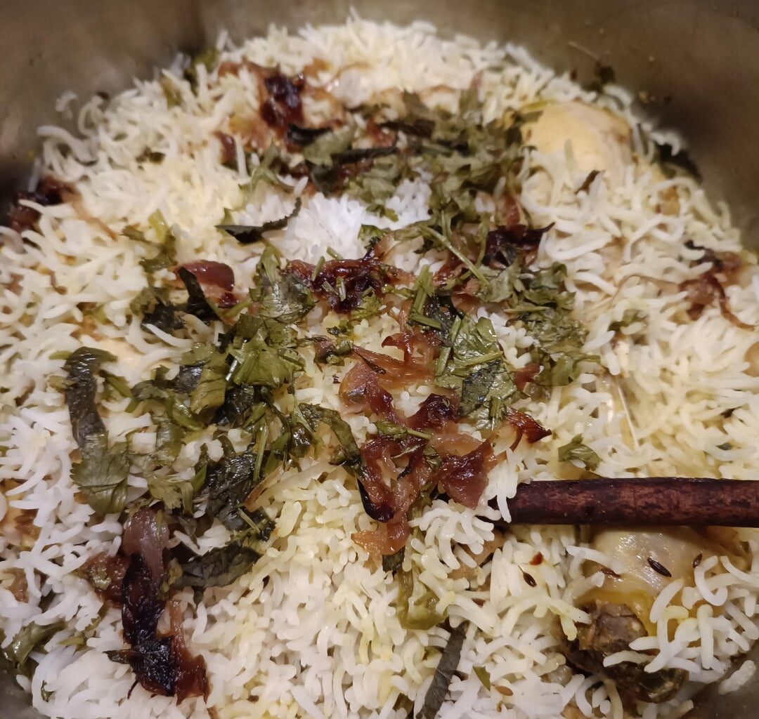 Chicken biryani