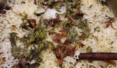 Chicken biryani