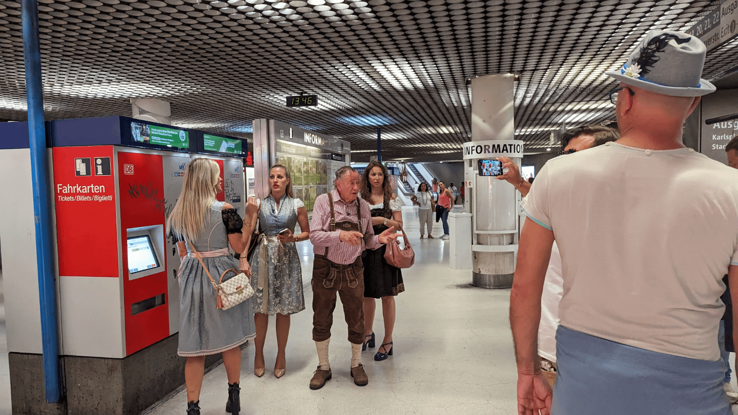 Da macht jemand München unsicher