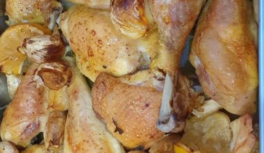 Poulet ail et citron