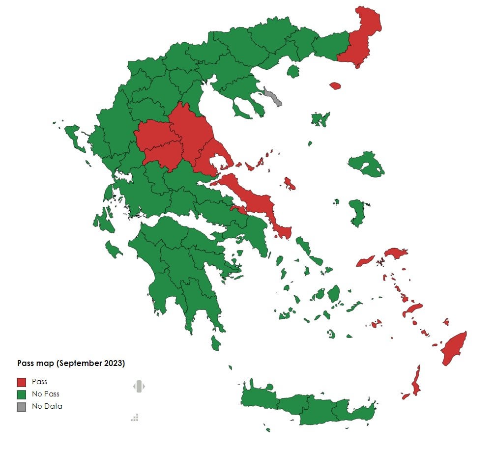 Pass Map (Σεπτέμβριος 2023)