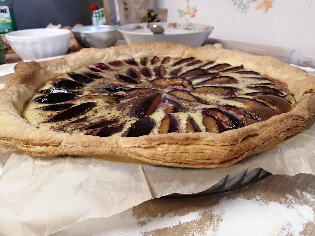 Tarte aux quetsches