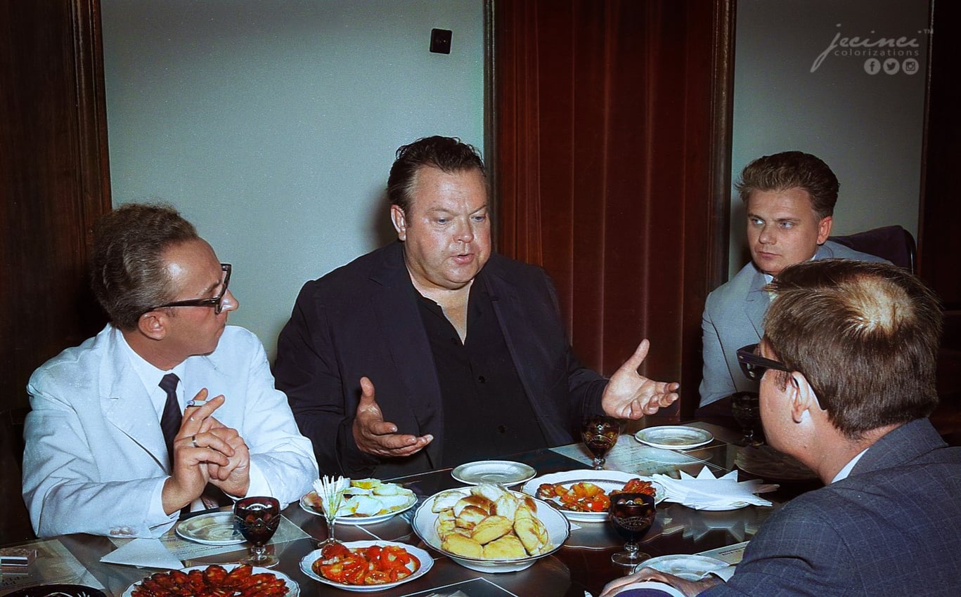 [from the archives] Orson Welles în România (1968)