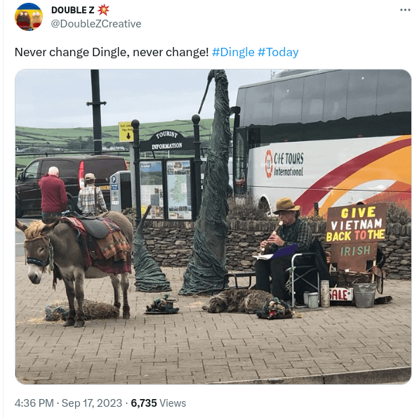 Never change, Dingle, never change