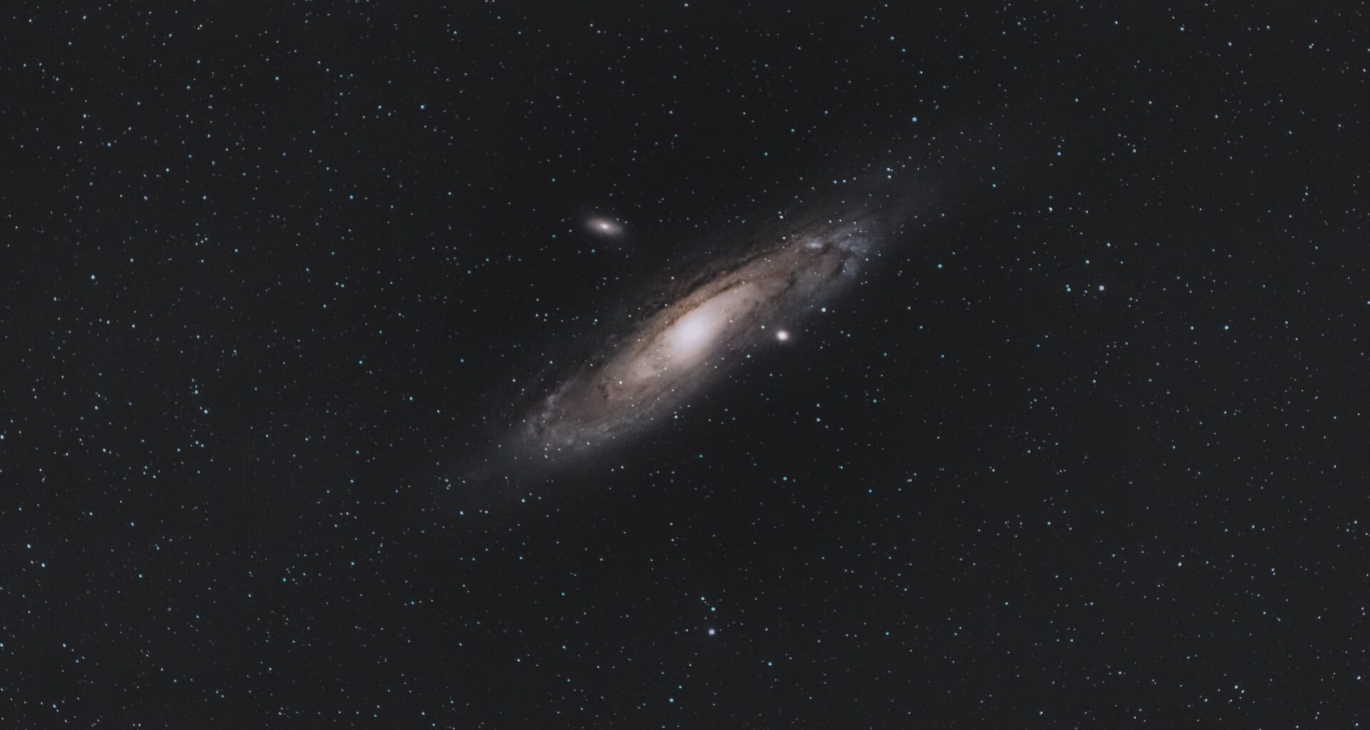 M31, die Andromedagalaxie.