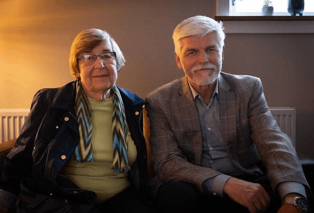 Petr Pavel s dcerou Milady Horákové na cestě do USA