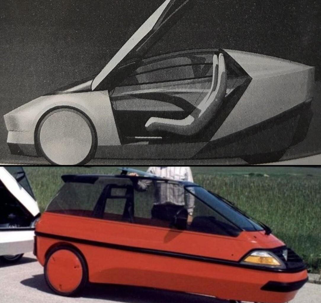 Teslas robottaxa-koncept fra den nye Elon Musk biografi af Walter Isaacson. Hmm...Den virker bekendt?