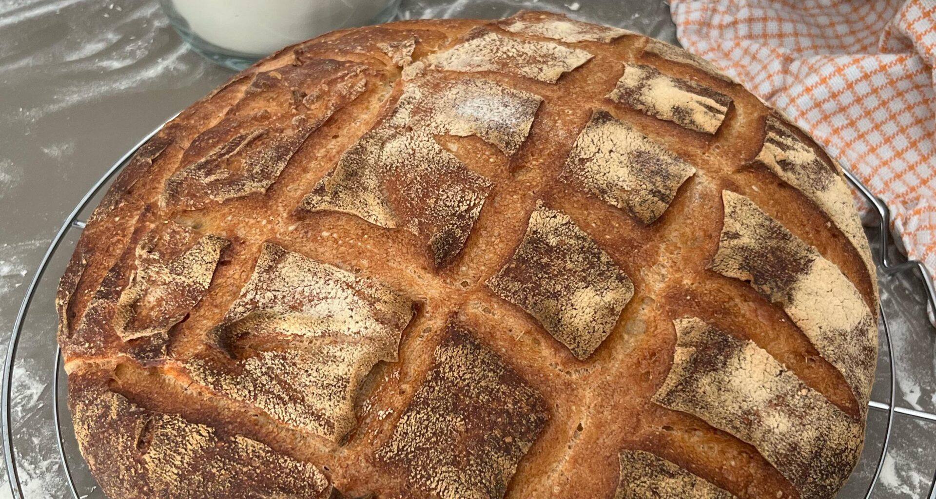 Mon premier pain au levain 🫶🏻