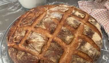 Mon premier pain au levain 🫶🏻