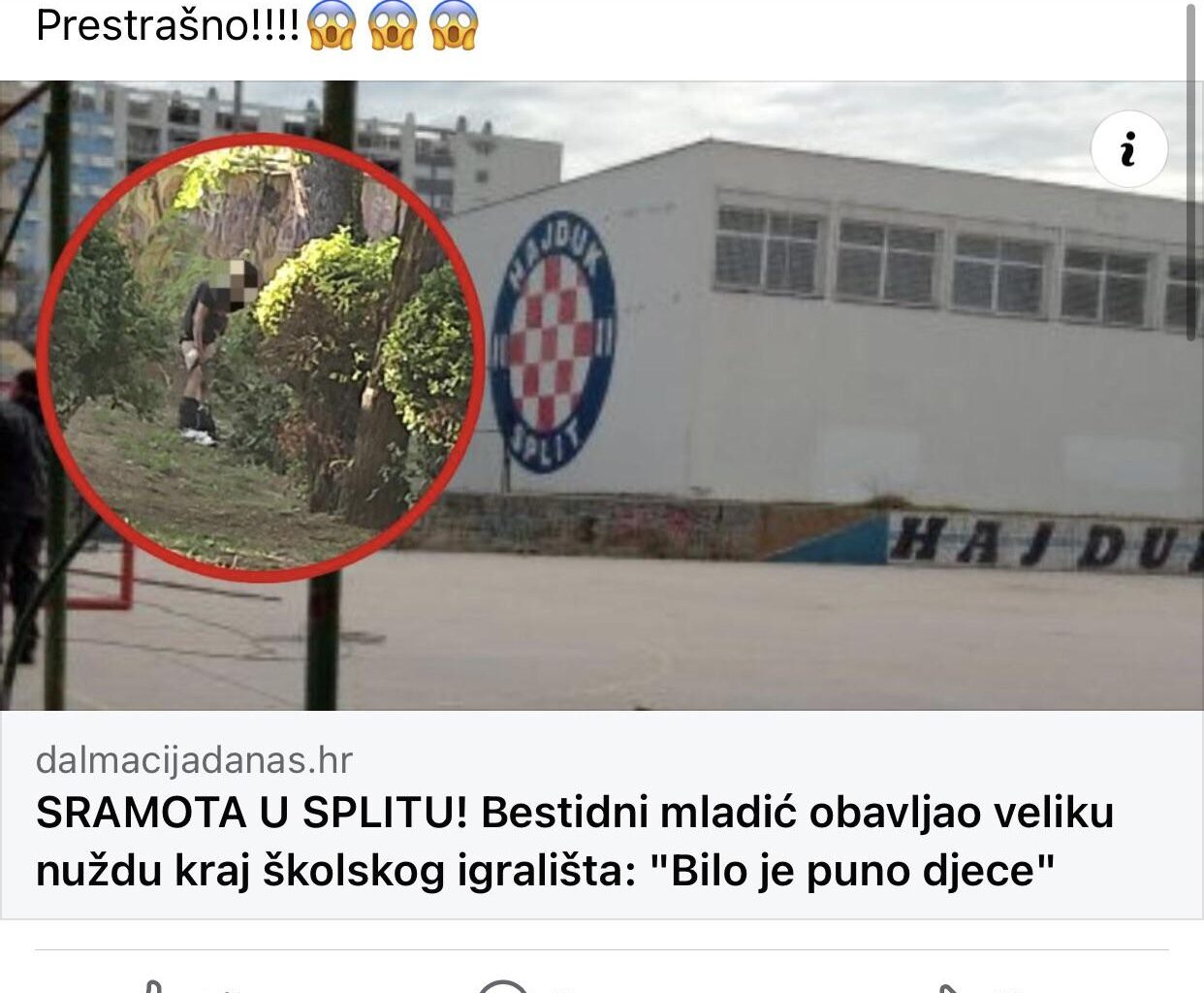 Zašto je obavljanje nužde sramota?
