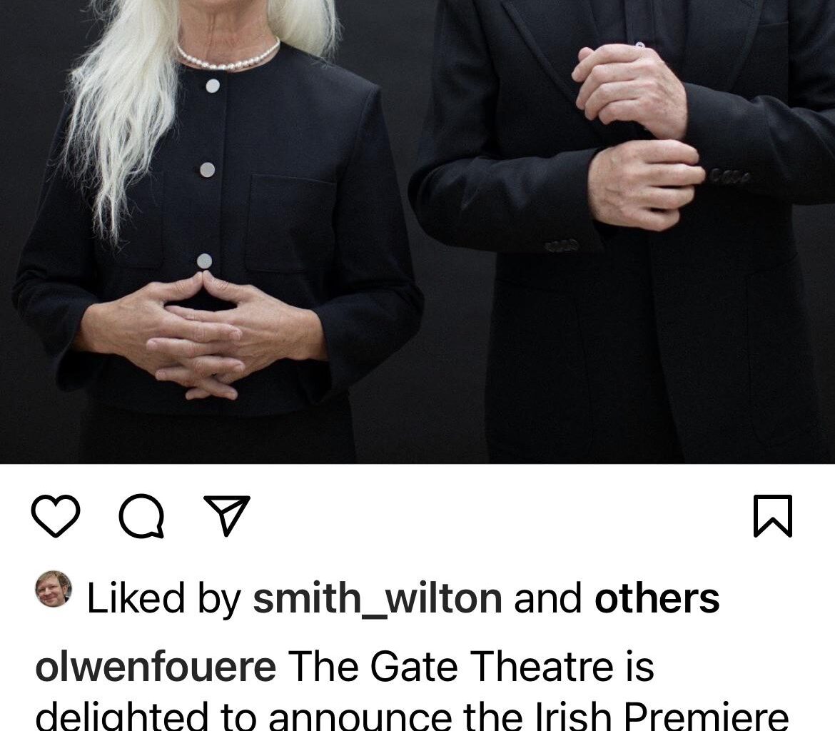 Elrond/Agent Smith is coming to Dublin. Deffo going to see this.