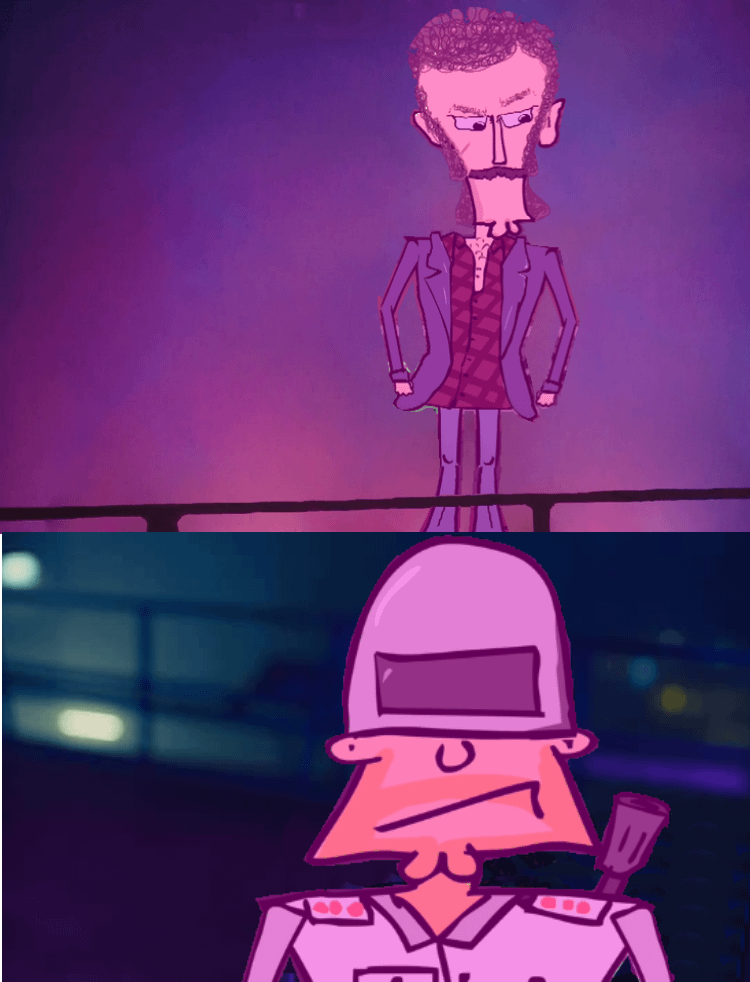 blade runner 2049 but its captain bomb