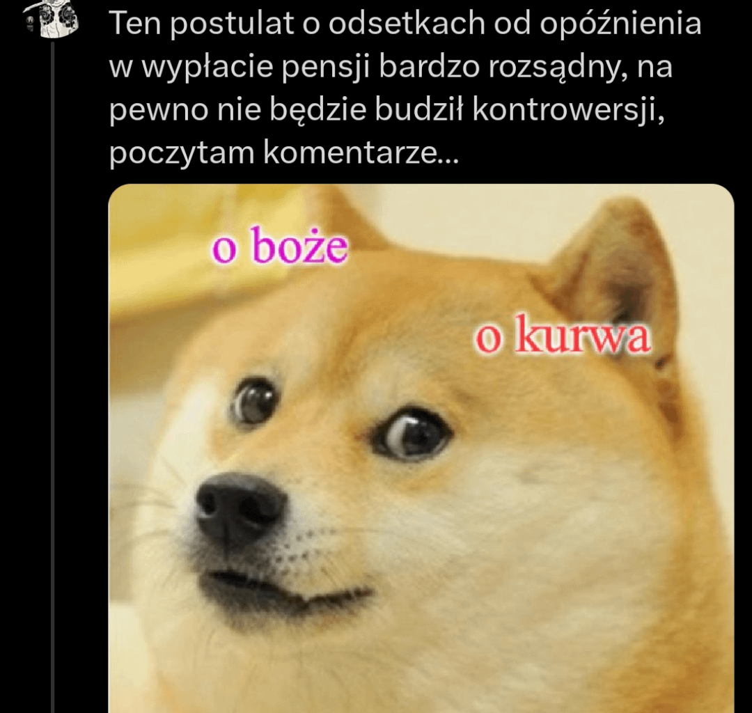 Serio? Co jest z tym krajem nie tak, że nawet postulat odsetek za opóźnioną wypłatę jest kontrowersyjny?