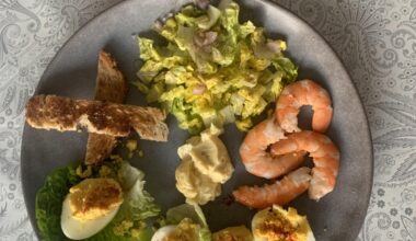 Comme j’ai vu beaucoup de crevettes sur le sub, enieme plat avec crevettes