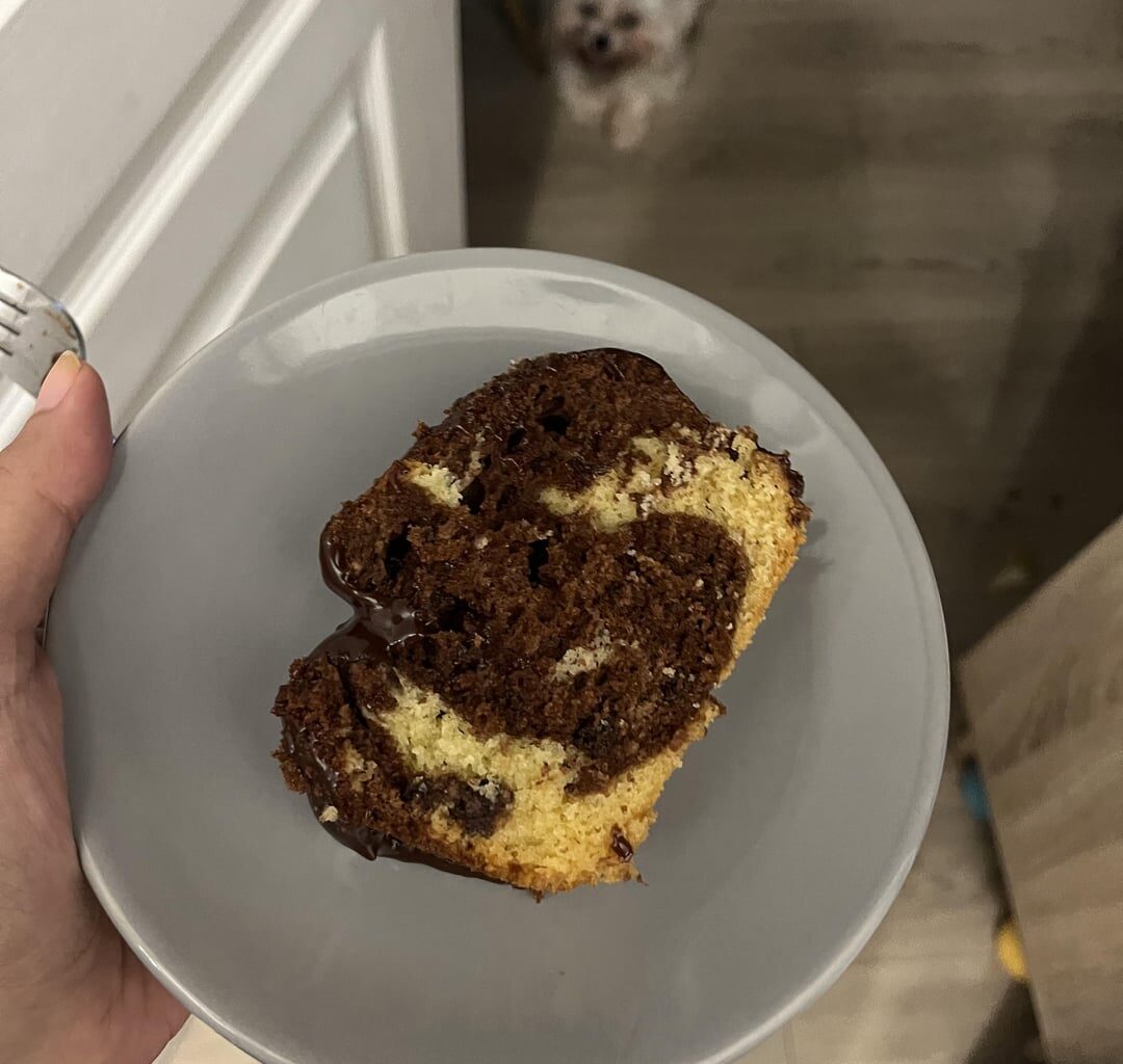 Cake marbré maison
