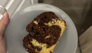 Cake marbré maison