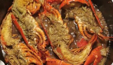 Homard au colombo