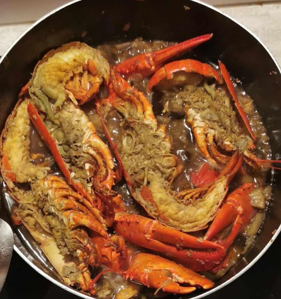 Homard au colombo