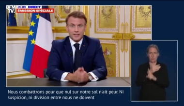 macron rate son QTE