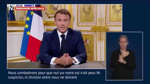 macron rate son QTE