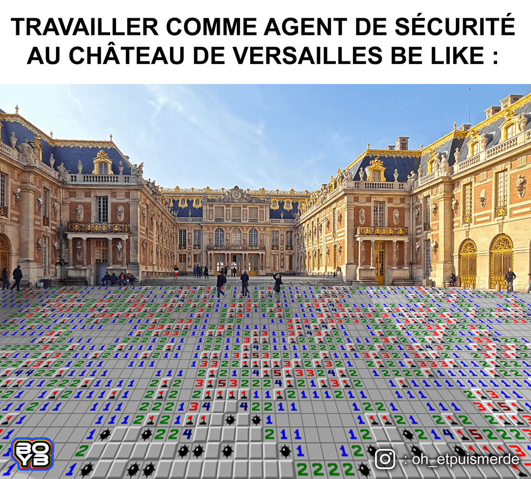 Fouiller un château, c'est somme toute assez chiant !