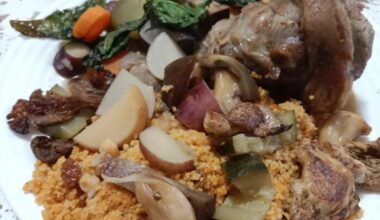 Couscous souris d'agneau