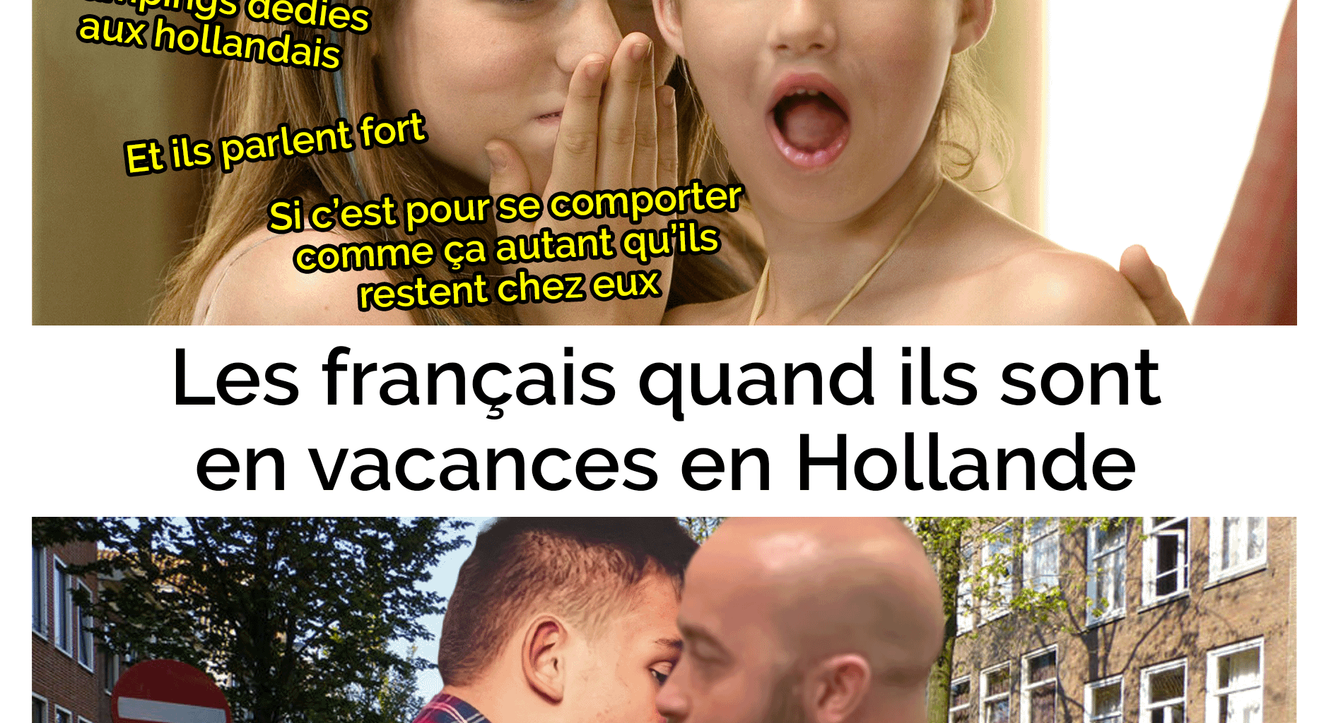 Ouais ils prennent toutes les bonnes places pour regarder le Tour de France mais est-ce qu'on se comporte mieux quand on est chez eux ?