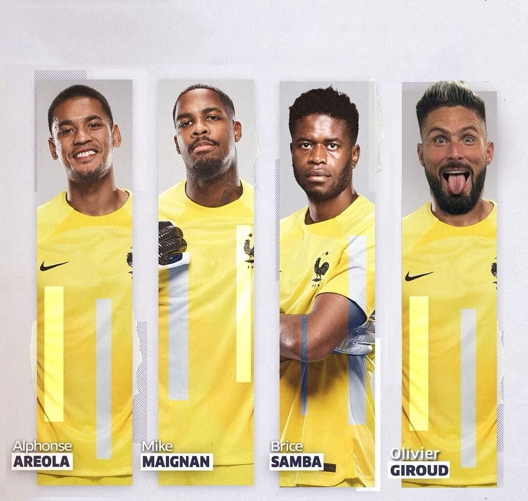 Liste actualisée de l'équipe de France pour le rassemblement d'octobre 2023