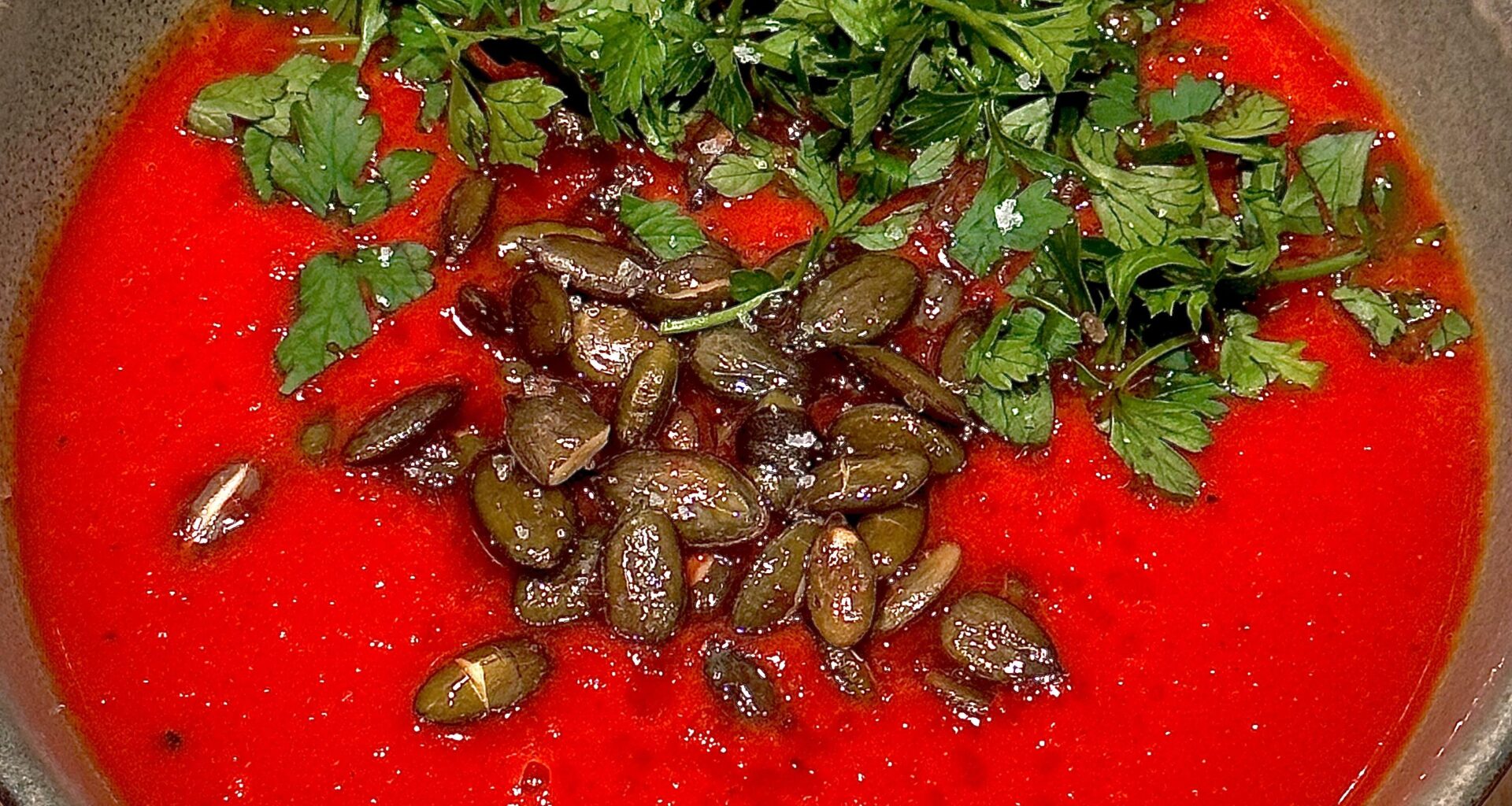 Rote Bete Hokkaido Suppe