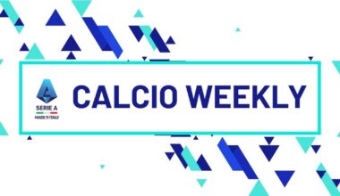 Calcio Weekly email