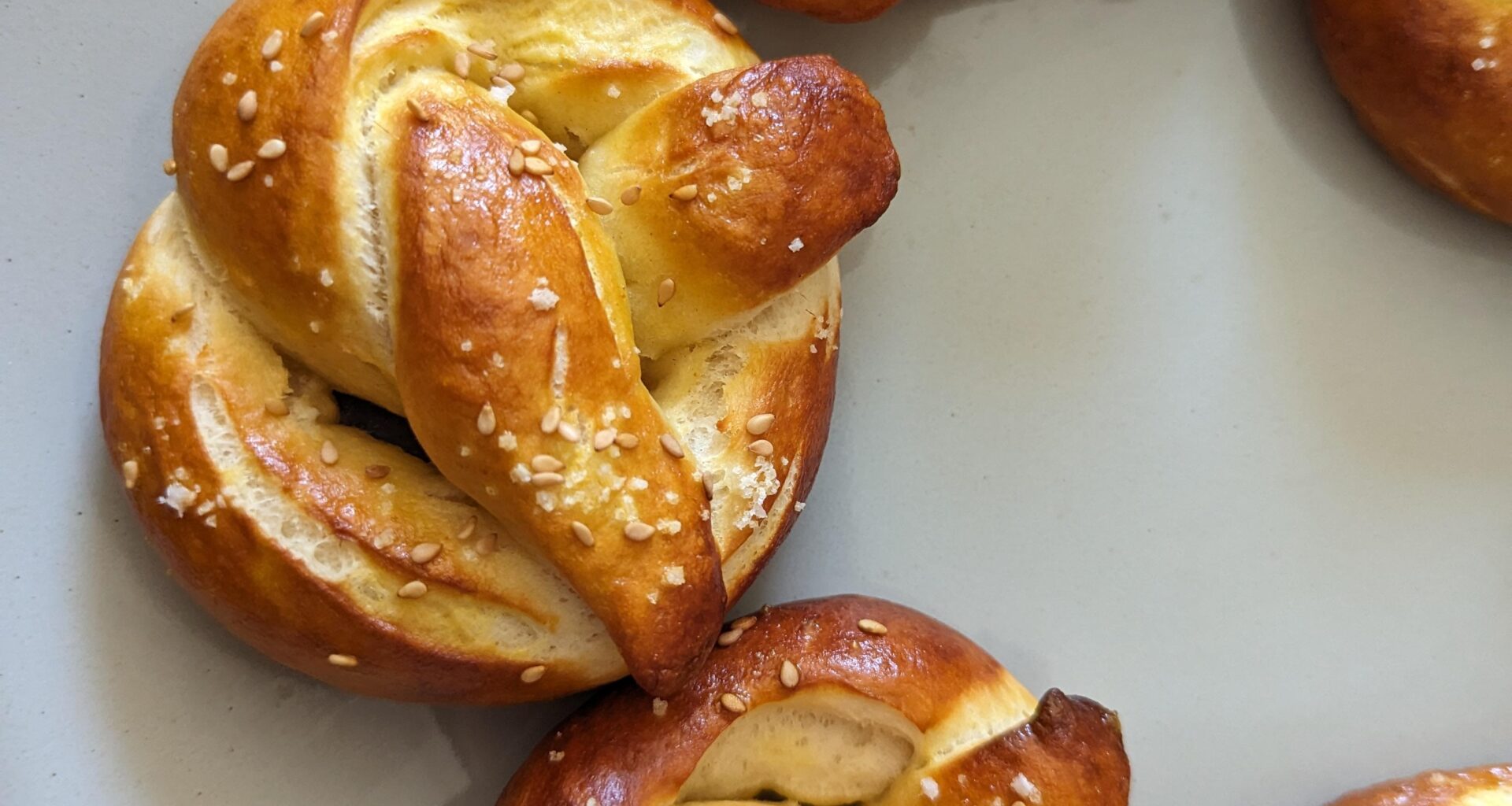 Bretzels salés maison