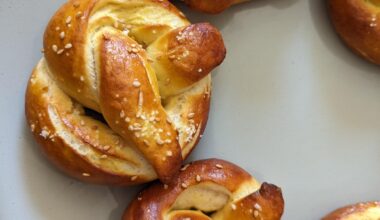 Bretzels salés maison