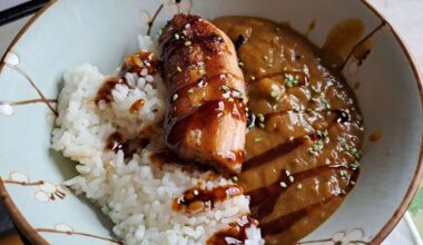 Curry Japonais, poitrine laquée au four 4H