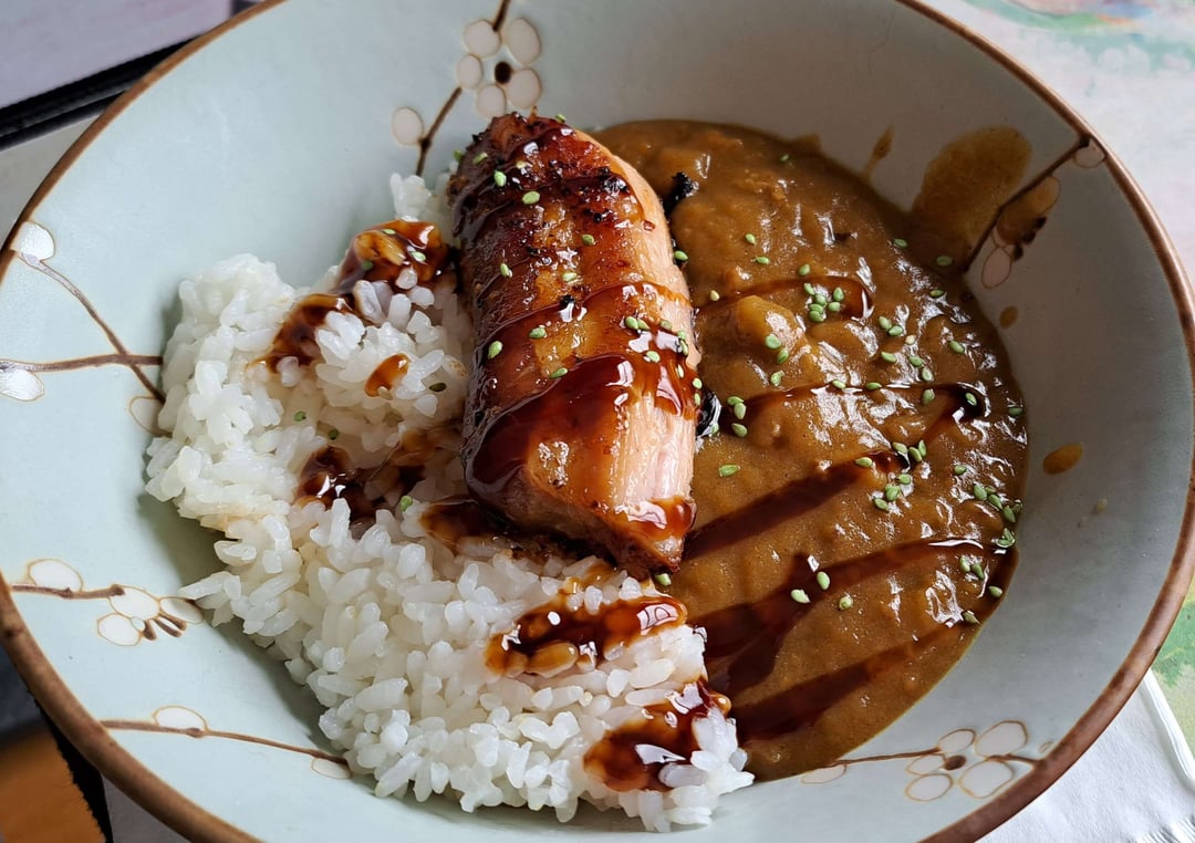 Curry Japonais, poitrine laquée au four 4H