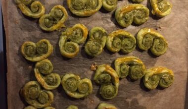 Petits feuilletés au pesto