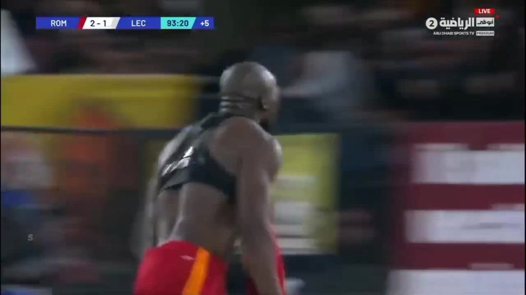 Roma [2]-1 Lecce Romelu Lukaku 90+