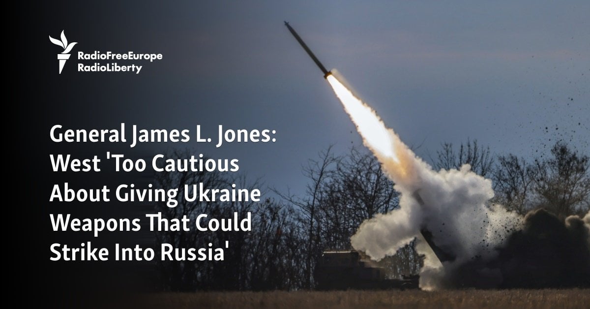 West 'Too Cautious About Giving Ukraine Weapons That Could Strike Into Russia,' Says Former NATO Commander