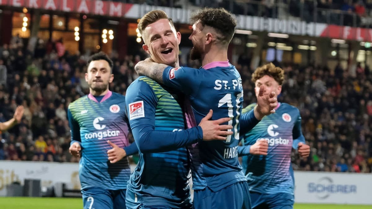 Hartel trifft traumhaft unter die Latte: St. Pauli zu stark für Elversberg